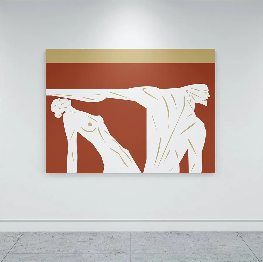 Immagine di Щит di ARTUR SOLETSKYI, materiali: Полотно, medium: Живопис, serie: 2025, prezzo: $3020