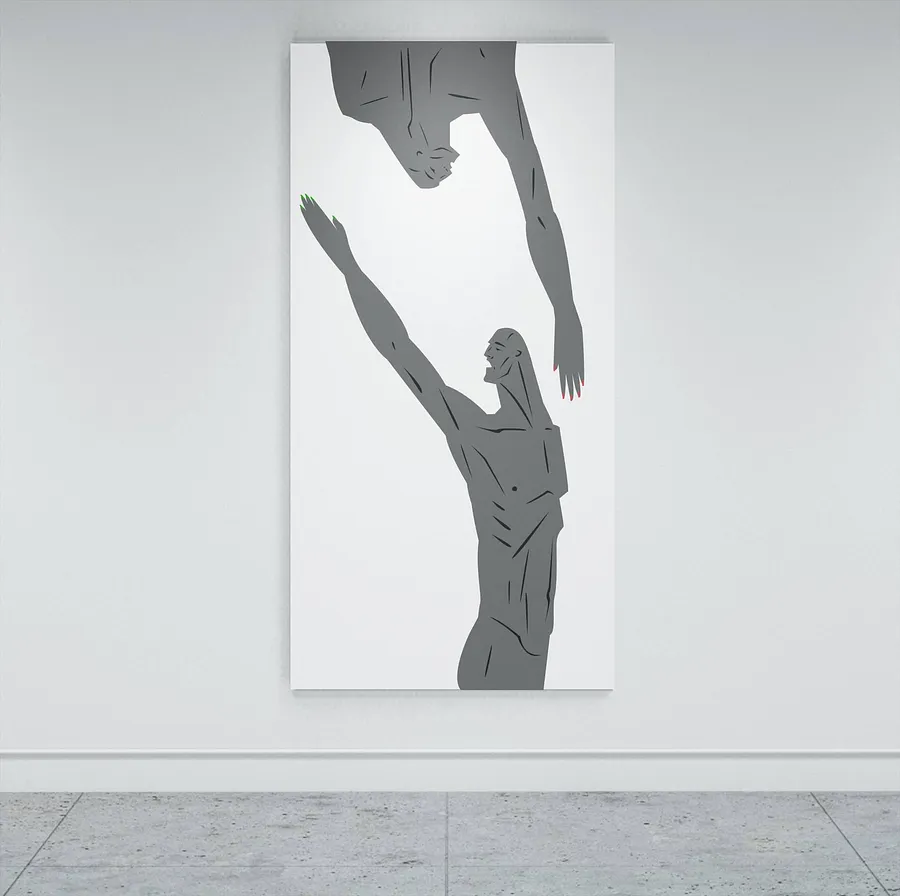 Immagine di Дивиться на мої нігті di ARTUR SOLETSKYI, materiali: Полотно, medium: Живопис, serie: 2025, prezzo: $2830