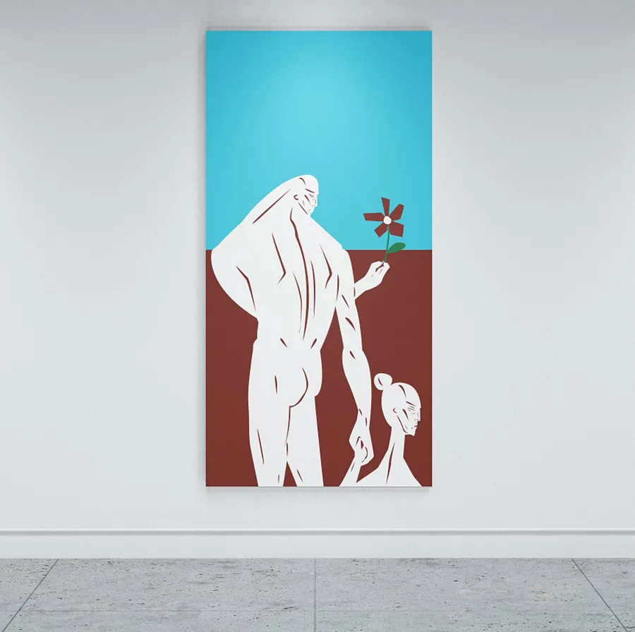 Immagine di Квіткова Любов di ARTUR SOLETSKYI, materiali: Акрил, Полотно, medium: Живопис, serie: 2024, prezzo: $1710