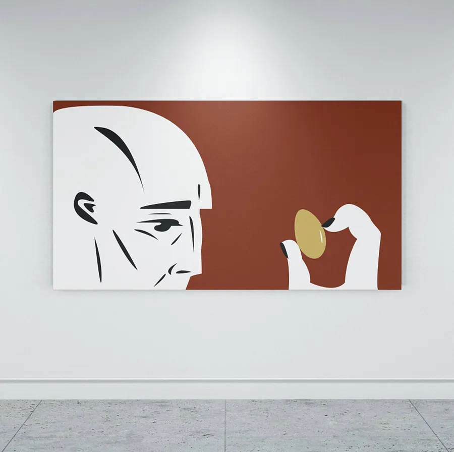 Immagine di Золоте Яйце di ARTUR SOLETSKYI, materiali: Акрил, Полотно, medium: Живопис, serie: 2024, prezzo: $1410
