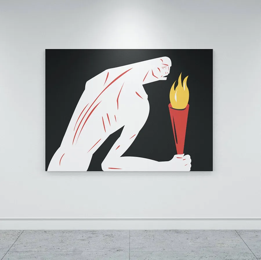 Immagine di Вогонь di ARTUR SOLETSKYI, materiali: Акрил, Полотно, medium: Живопис, serie: 2024, prezzo: $2950