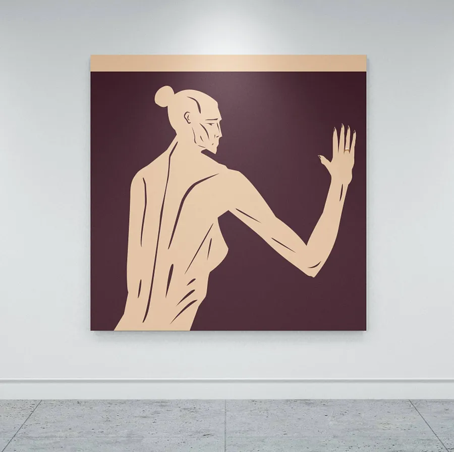 Immagine di Я кажу... di ARTUR SOLETSKYI, materiali: Акрил, Полотно, medium: Живопис, serie: 2024, prezzo: $3030